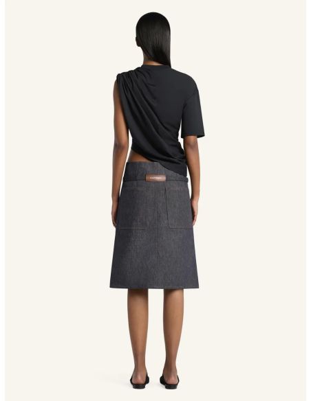 DENIM BACK PANEL BERMUDA SHORTS BRUT