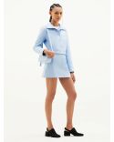 VESTE RÉÉDITION EN VINYLE BLEU CIEL
