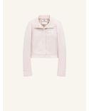 VESTE RÉÉDITION EN VINYLE ROSE PÂLE