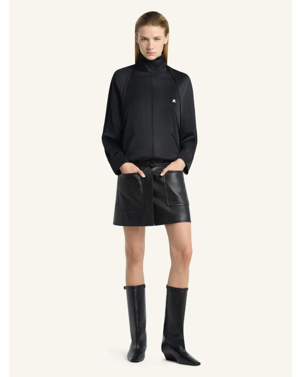 VESTE DE SURVÊTEMENT CUT OUT NOIR 2