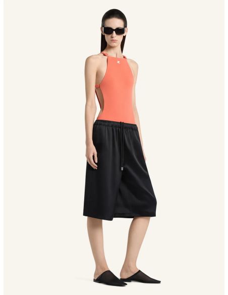 MAILLOT DE BAIN CUT-OUT TANGERINE