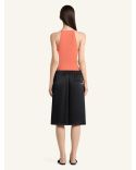 CUT-OUT SWIMSUIT TANGERINE