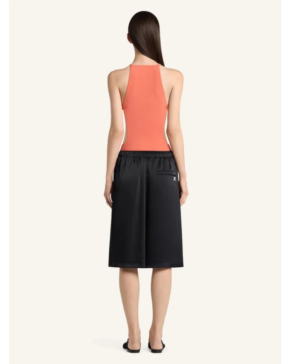 CUT-OUT SWIMSUIT TANGERINE
