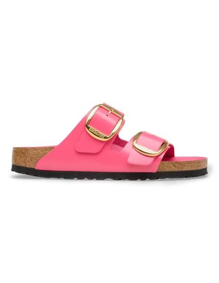 SANDALES ARIZONA BIG BUCKLE TULIPE FUCHSIA BRILLANT