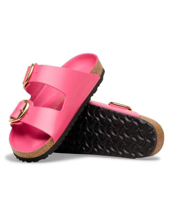 SANDALES ARIZONA BIG BUCKLE TULIPE FUCHSIA BRILLANT 2