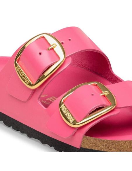 SANDALES ARIZONA BIG BUCKLE TULIPE FUCHSIA BRILLANT
