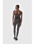 LEGGING FUSEAUX JERSEY LUNE RECYCLÉ NOIR / BEIGE