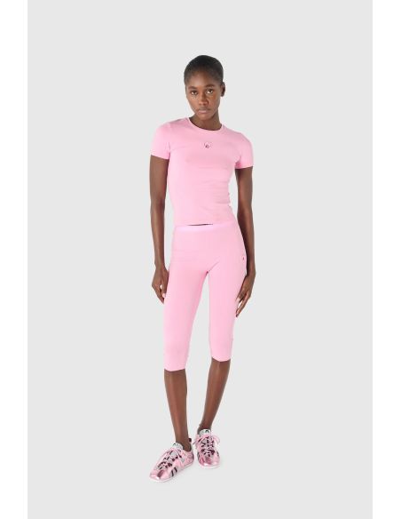 PEARL LOGO BABY FIT TSHIRT PINK