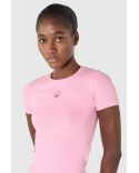 PEARL LOGO BABY FIT TSHIRT PINK