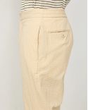 JOSEPHCOTTON SEERSUCKER PANTS CREAM