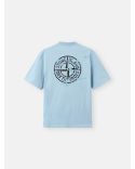 TSHIRT 2100001 BLEU POUSSIÈRE