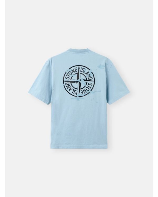 TSHIRT 2100001 BLEU POUSSIÈRE