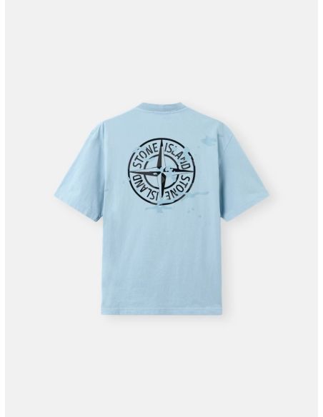 TSHIRT 2100001 BLEU POUSSIÈRE