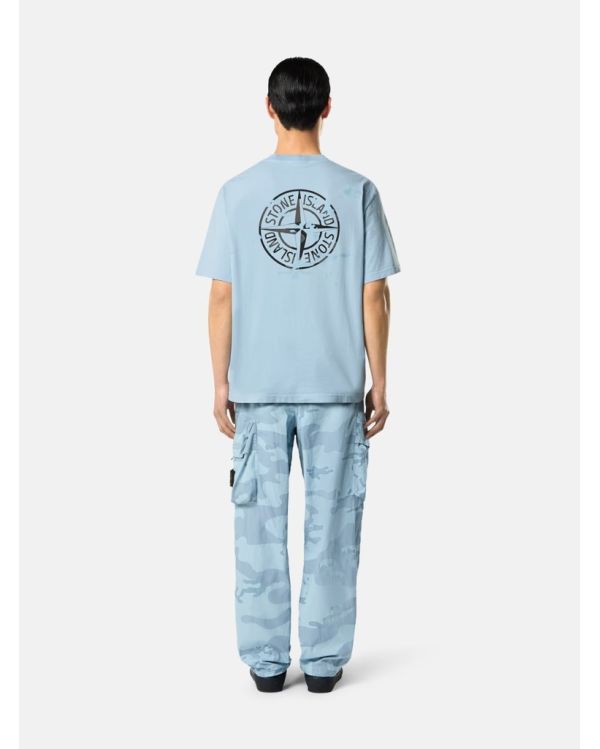TSHIRT 2100001 BLEU POUSSIÈRE