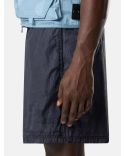 SHORT B100002 BLEU GRIS