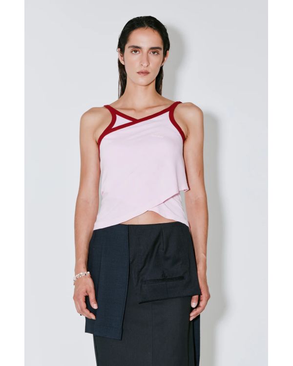 TIMOTHEE CROSSING LIGHT PINK / RED 2