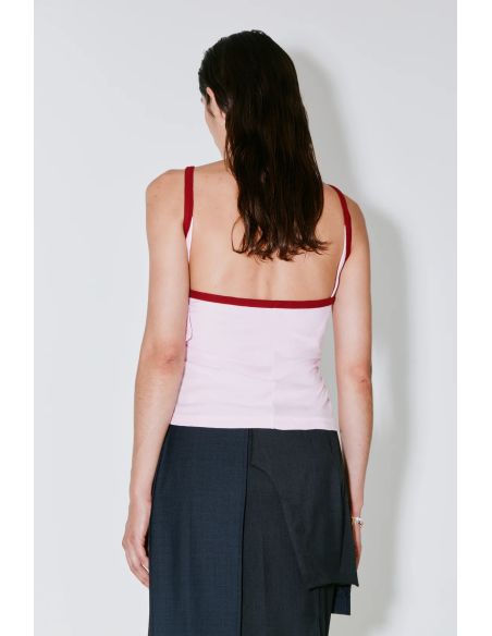 TIMOTHEE CROSSING LIGHT PINK / RED