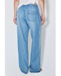 PANTALON PYJAMA PIETER DENIM BLEU DÉLAVÉ