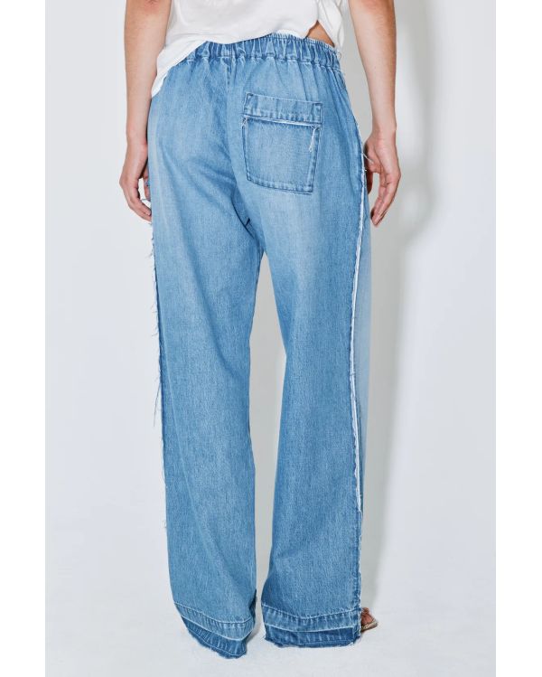 PANTALON PYJAMA PIETER DENIM BLEU DÉLAVÉ