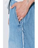 PANTALON PYJAMA PIETER DENIM BLEU DÉLAVÉ