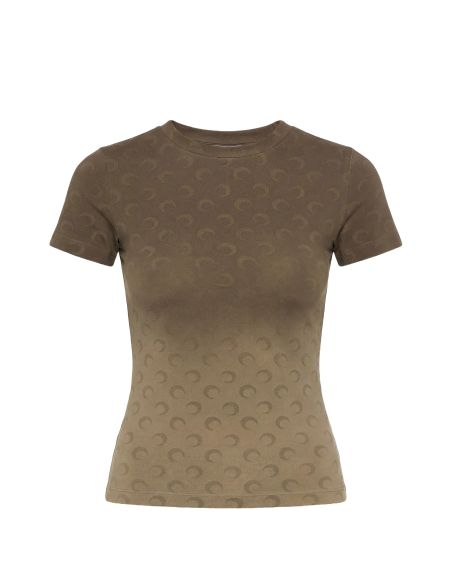 MOON FADED BABY FIT TSHIRT BROWN
