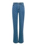 JEAN DROIT DENIM DÉLAVÉ LUNE BLEU CLAIR