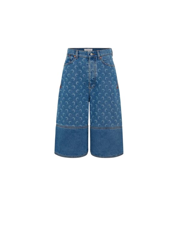 LIGHT BLUE DENIM BERMUDA