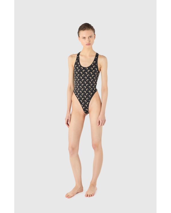 MAILLOT DE BAIN UNE PIÈCE JERSEY LUNE NOIR 2