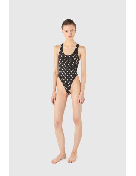 MAILLOT DE BAIN UNE PIÈCE JERSEY LUNE NOIR