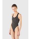 MAILLOT DE BAIN UNE PIÈCE JERSEY LUNE NOIR