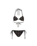 MAILLOT DE BAIN BIKINI JERSEY LUNE NOIR