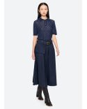 ANDREA WORKWEAR SKIRT NAVY