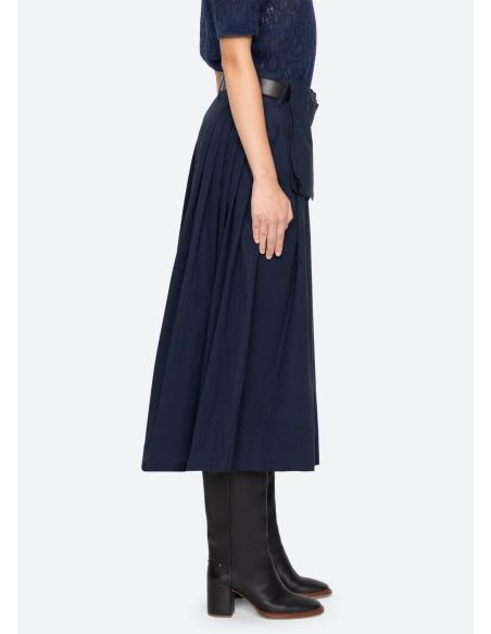 ANDREA WORKWEAR SKIRT NAVY