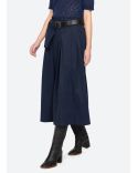 ANDREA WORKWEAR SKIRT NAVY
