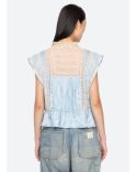 ETHEL TANK TOP BLUE