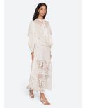 SOFIA EMBROIDERY LONG SLEEVES TOP CREAM