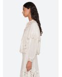 SOFIA EMBROIDERY LONG SLEEVES TOP CREAM
