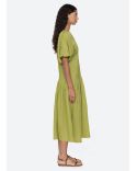 ROBE VIOLET MIDI VERT