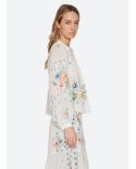 SERAFINA EMBROIDERY LONG SLEEVES BLOUSE CREAM