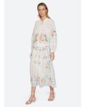 SERAFINA EMBROIDERY LONG SLEEVES BLOUSE CREAM