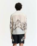 CHEMISE TAOR BLANC CASSÉ