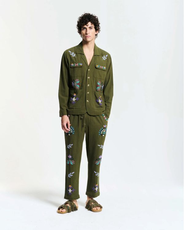 NEON PANTS KHAKI 2