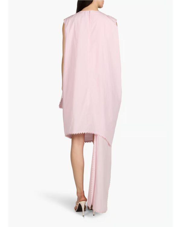 LA ROBE TRAVERSIN COURTE ROSE