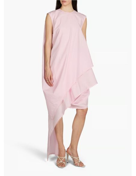 LA ROBE TRAVERSIN COURTE ROSE
