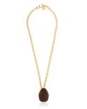 THE GRAPE PENDANT GOLD / BROWN