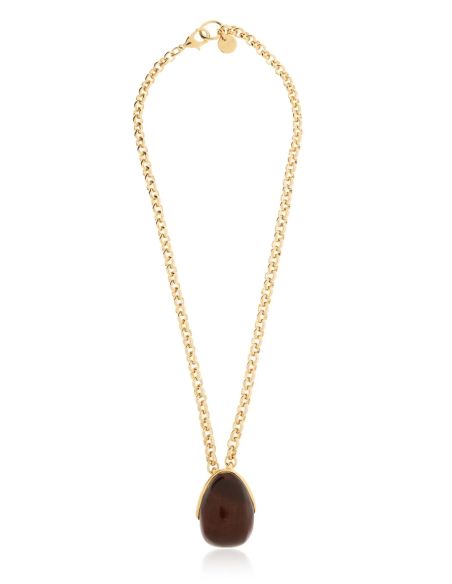 THE GRAPE PENDANT GOLD / BROWN