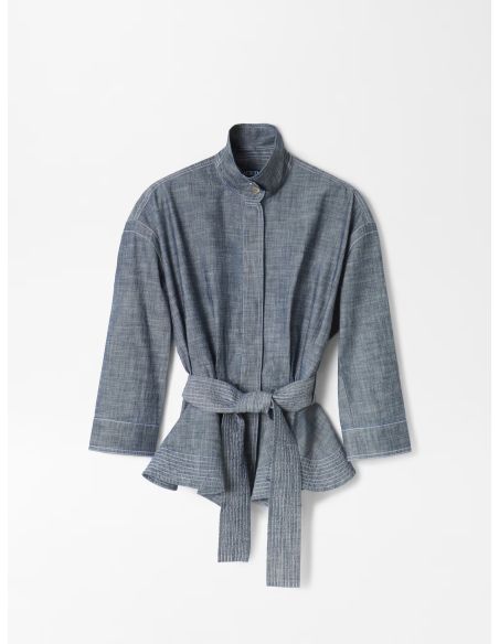 LA VESTE CABANA DE-NÎMES GRIS