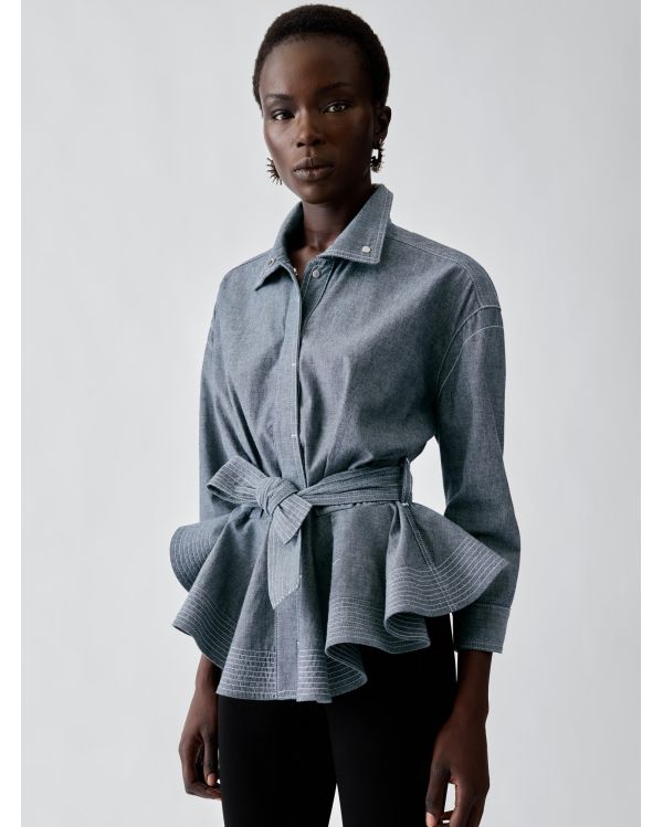 THE DE-NÎMES CABANA JACKET GREY