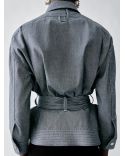 LA VESTE CABANA DE-NÎMES GRIS