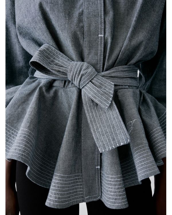 THE DE-NÎMES CABANA JACKET GREY